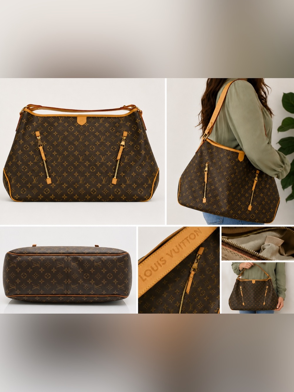 Louis Vuitton delighful GM monogram shoulder bag